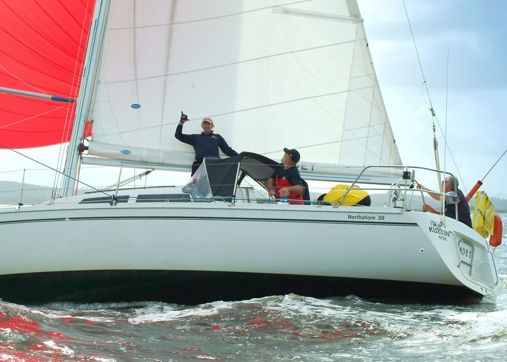 The boys from Wollongong love Sail Port Stephens  © Kirk Maclean