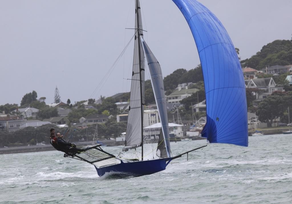 Healy sailing 18 footer © Greg Fenwick