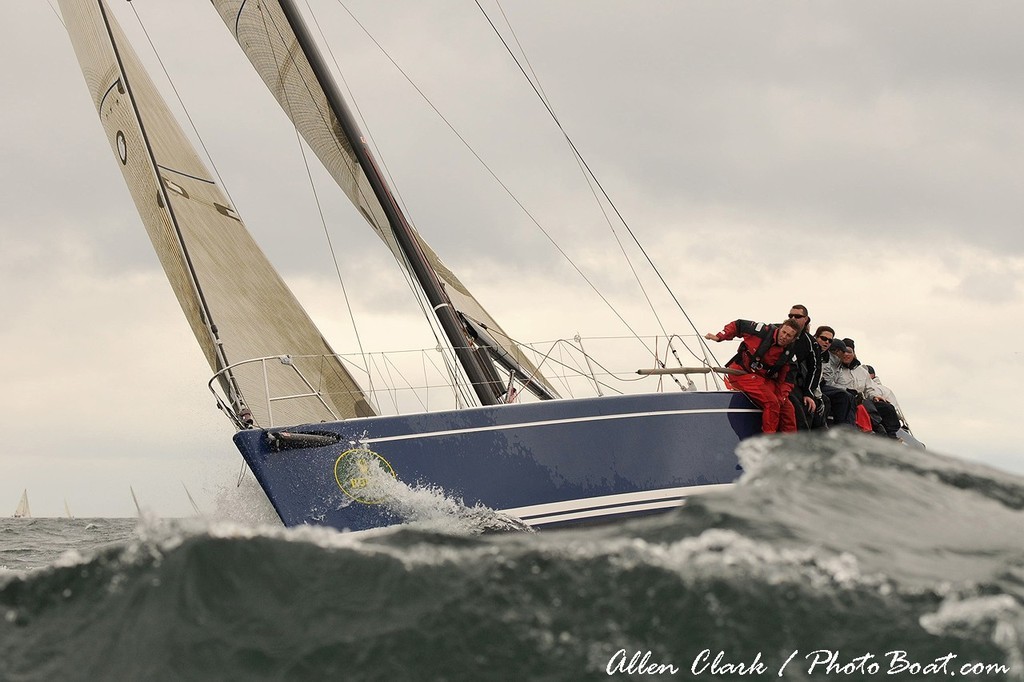 Swan 42 during Block Island Race Week day 1 - Block Island Race Week photo copyright Allen Clark http://www.photoboat.com taken at  and featuring the  class