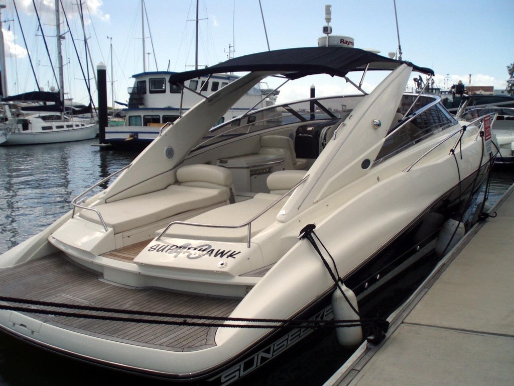 Superhawk 43 - exterior photo copyright Marine Auctions and Valuations . http://www.marineauctions.com.au taken at  and featuring the  class