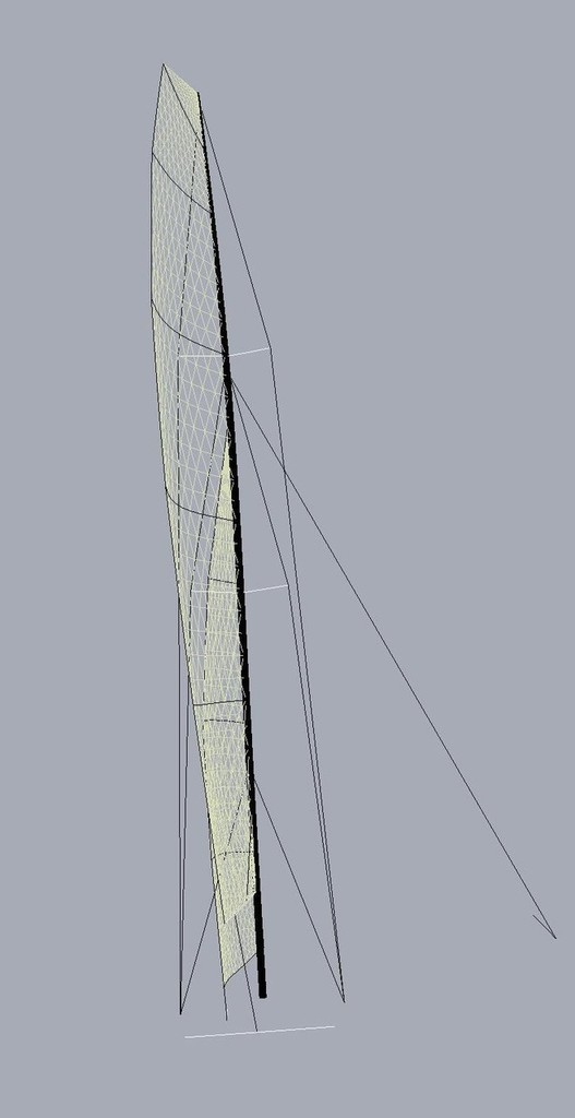 49er new carbon rig plan photo copyright SW taken at  and featuring the  class