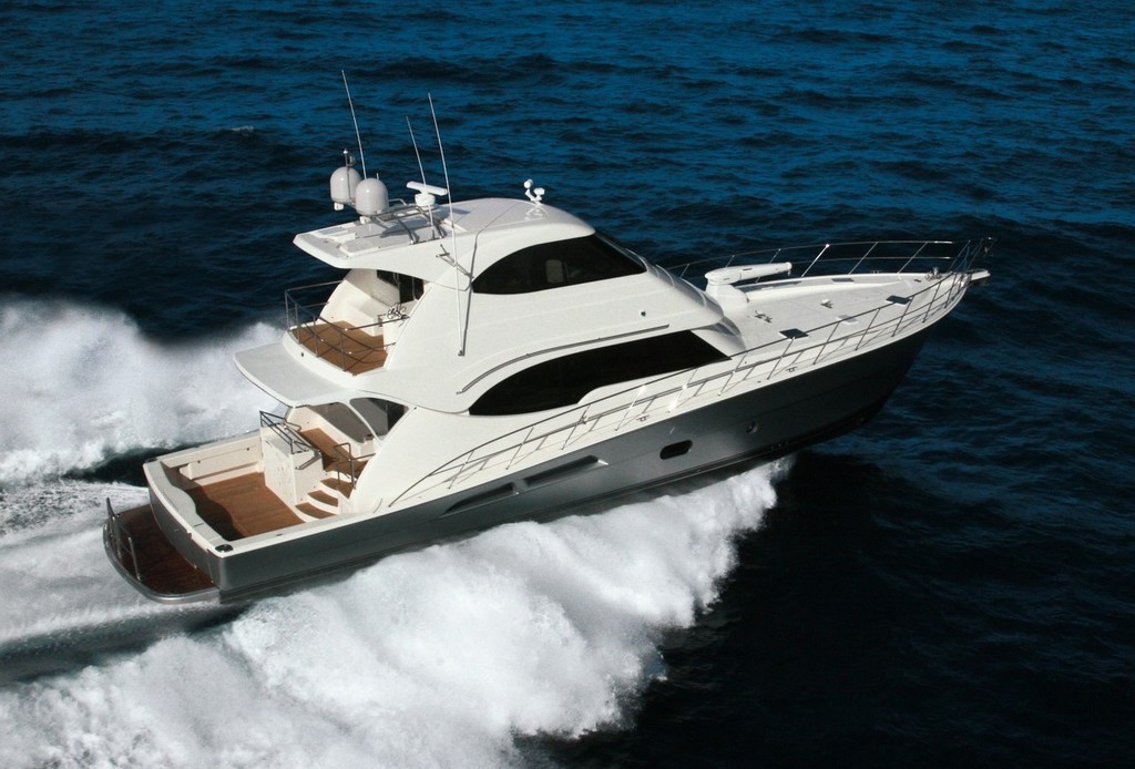 The flagship Riviera 70 - heading for Vanuatu. © Riviera . http://www.riviera.com.au