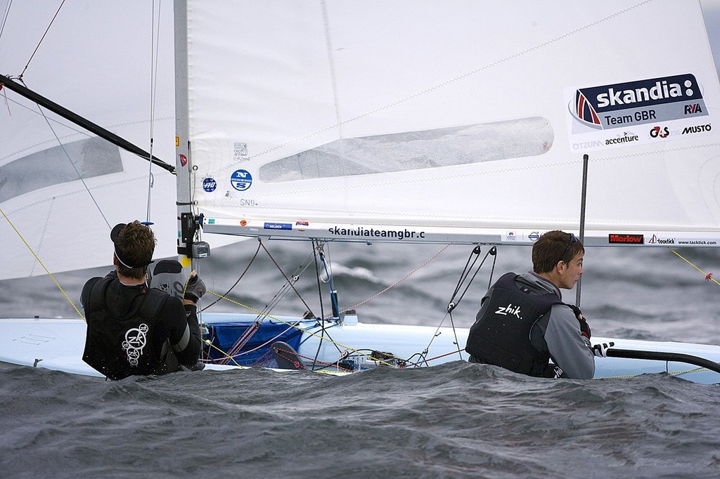 GBR Ben Saxton and David Kohler - 470 Worlds, Denmark ©  Richard Langdon http://www.oceanimages.co.uk