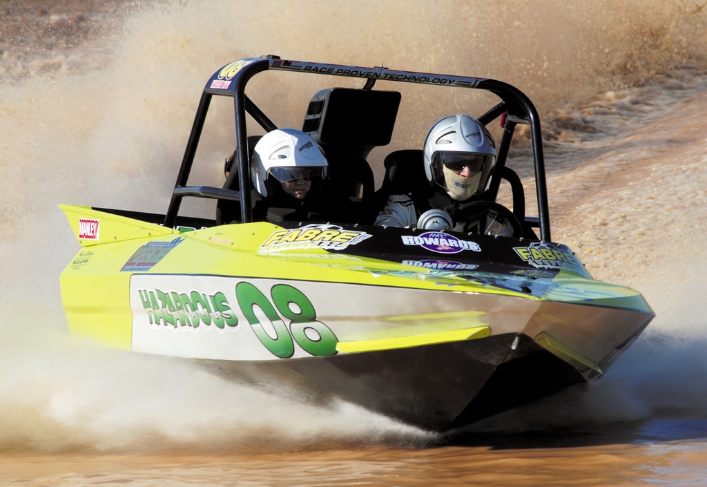 Quite possibly the fastest Superboat driver in the world; Wagga’s Slade Stanley will (notwithstanding mechanical issues) take his second world championship win in Group A - 2009 UIM World Jetsprint Championships © Sean Henshelwood