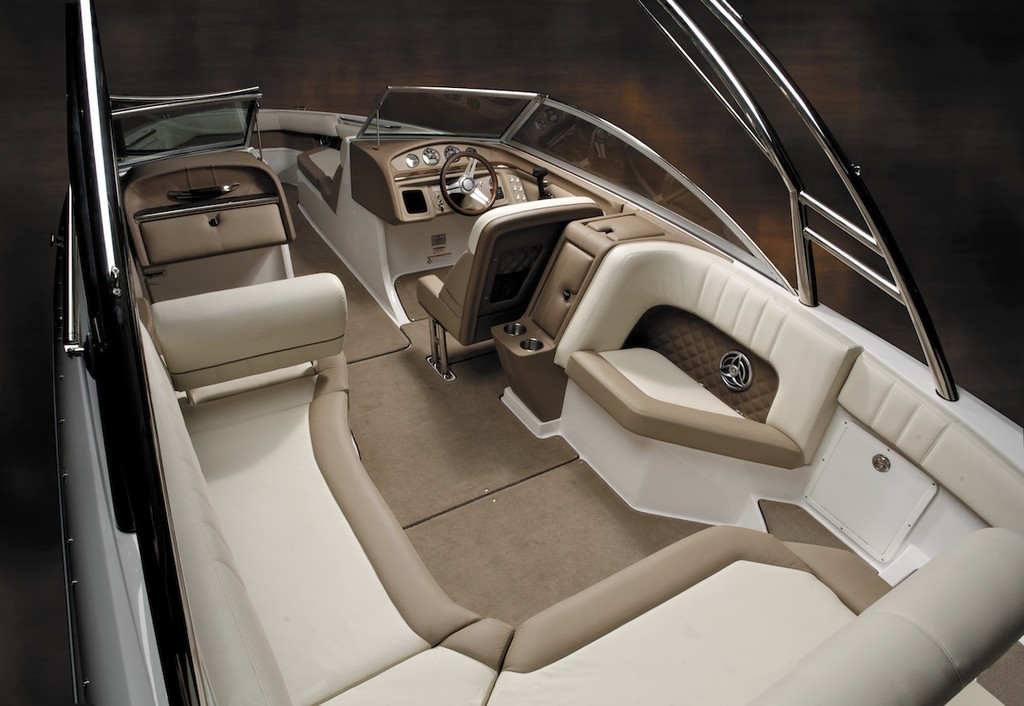 Superb interior of the Cobalt 276, a new 2009 model scheduled for release at the Sydney International Boat Show. © Cobalt Boats
