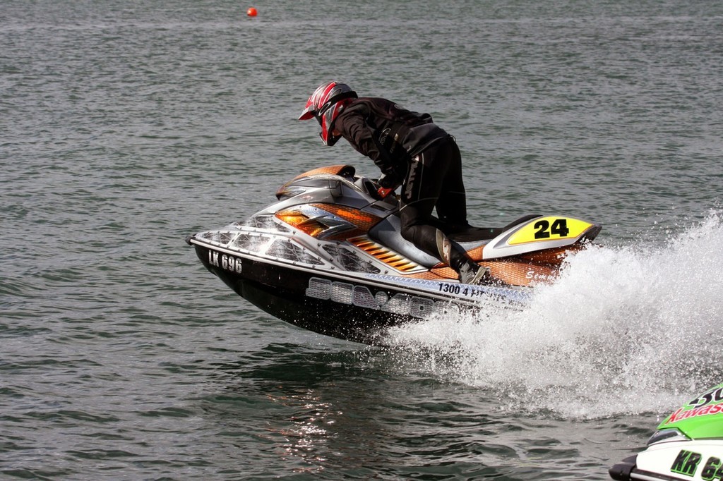 A flying start Jetskis at Australian F1 Superboat Series - Round 1 Day 2 photo copyright Greg Maunder http://www.gregmaunder.com taken at  and featuring the  class