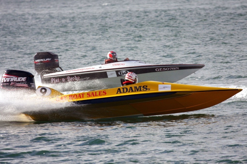 Monos in action  - Australian F1 Superboat Series - Round 1 Day 2 photo copyright Greg Maunder http://www.gregmaunder.com taken at  and featuring the  class