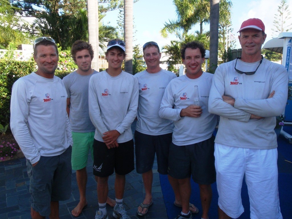 3rd Overall - Colin Loel (QLD) and the crew of Asterix - Farr 30 Australian Championships © Suellen Hurling 