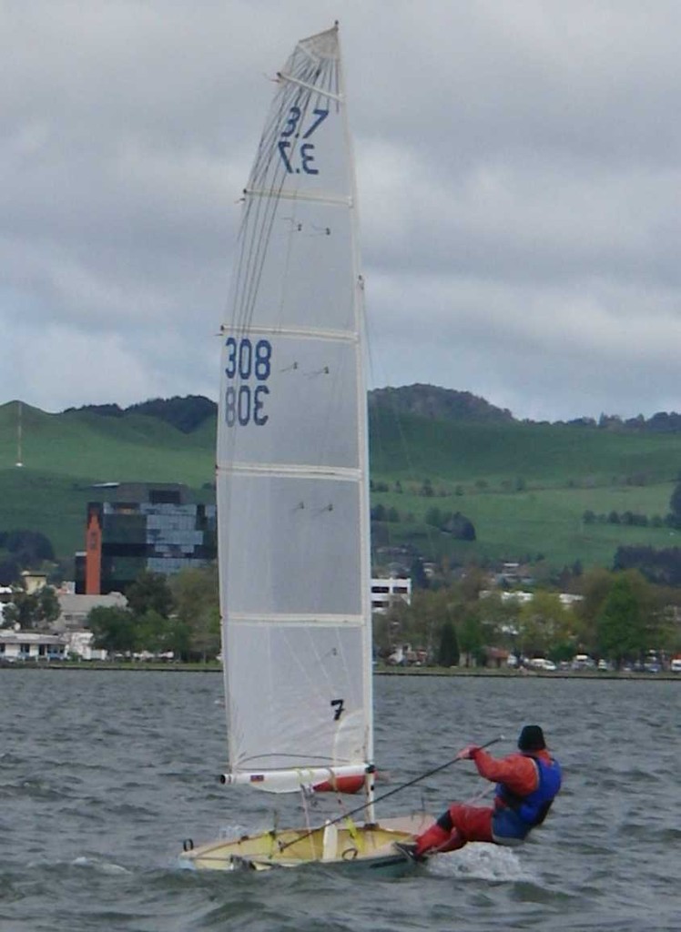#308 John Elliott, keeping the boat level and sprinting toward Vegas. - Rotorua Sprints 2009 photo copyright Patrol Boat Rotorua Yacht Club taken at  and featuring the  class