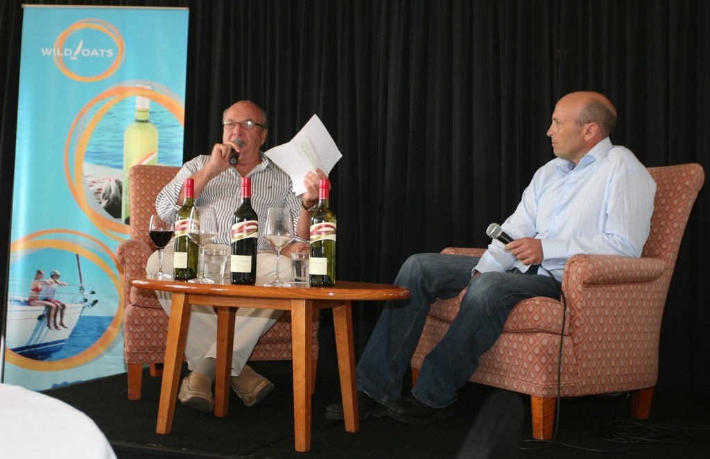 Tom and Rob - Parkinson style on the couch - Sail Port Stephens © Anthony Kelly