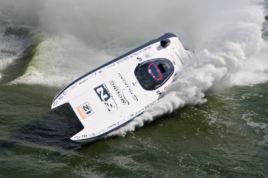 'Maritimo 12'....going - Romanian GP photo copyright Nigel Quilter http://www.class-1.com/ taken at  and featuring the  class