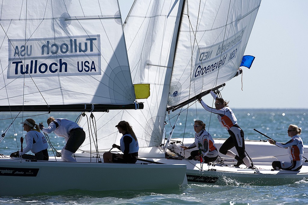 NED Team Groeneveld and USA Team Tulloch, Elliott 6M - Rolex Miami OCR January 2010 ©  Richard Langdon http://www.oceanimages.co.uk