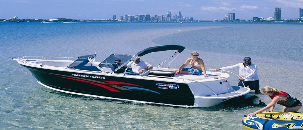 Need a bigger boat? Then the superb 610 Freedom Cruiser from Quintrex is the way to go. photo copyright Quintrex Photography taken at  and featuring the  class