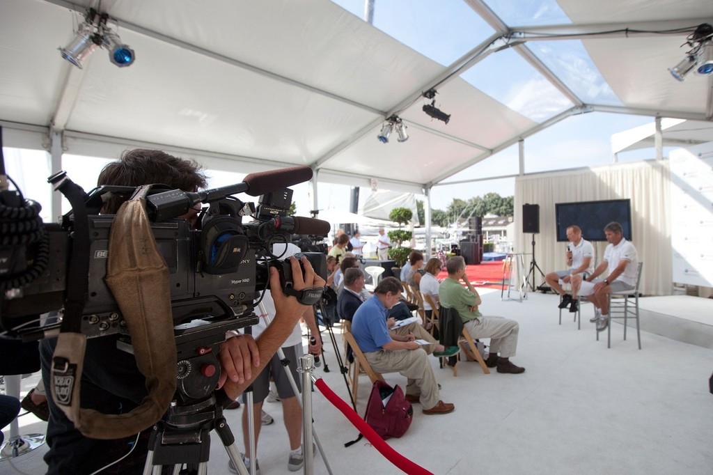33rd America’s Cup - BMW ORACLE Racing - Team and Challenge presentation special event © BMW Oracle Racing Photo Gilles Martin-Raget http://www.bmworacleracing.com