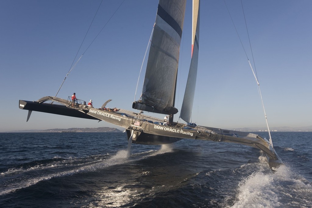 BOR90 Sea trialling out of San Diego: 