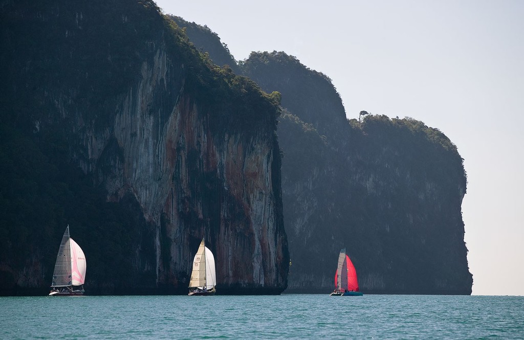 Phang Nga Bay Regatta 2010. Iconic stuff. - photo © Guy Nowell http://www.guynowell.com