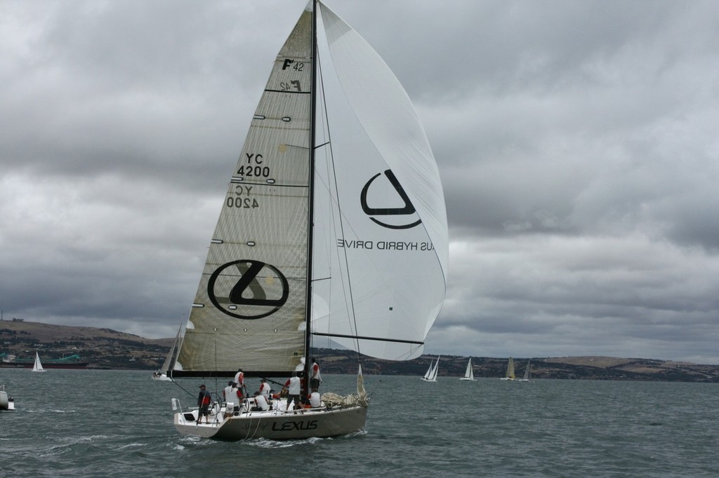 Spirit of Lexus was overall winner IRC. - Adelaide to Pt Lincoln Blue Water Classic and Lincoln Week © Maggie Joyce - Mariner Boating Holidays http://www.marinerboating.com.au