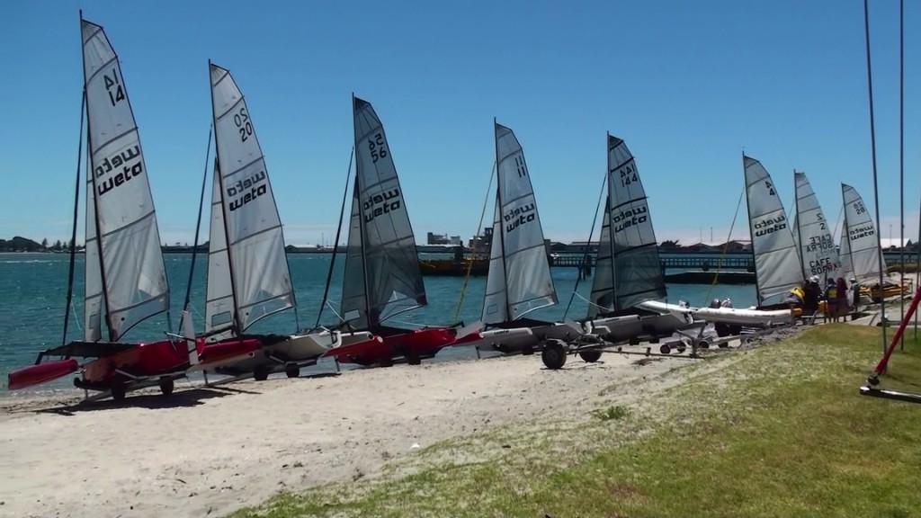 All set to go! - 2008 Weta National Championships photo copyright Chris Kitchen taken at  and featuring the  class