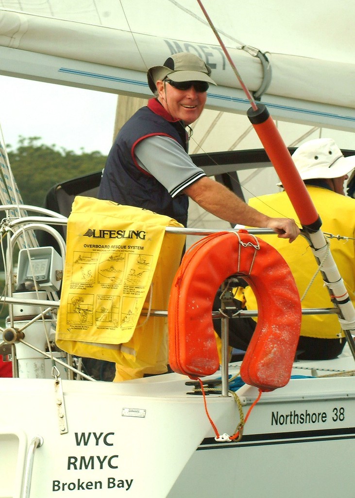 Moet skipper Keith Masters - Sail Port Stephens © Kirk Maclean