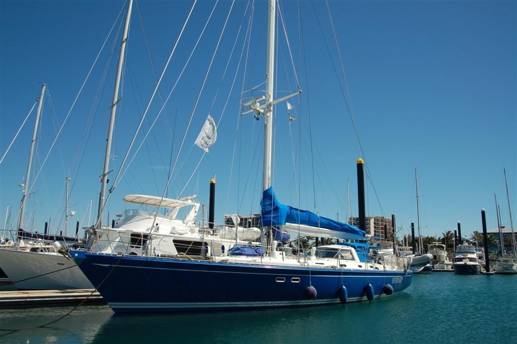 HEIDENSKIP AT REST - BLUE WATER RALLY photo copyright Peter Seymour taken at  and featuring the  class