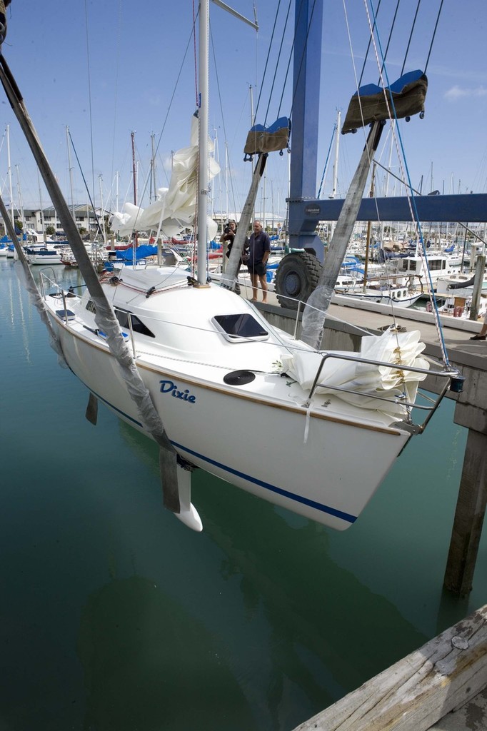 Launching - D8 maiden voyage photo copyright Mike Hunter taken at  and featuring the  class
