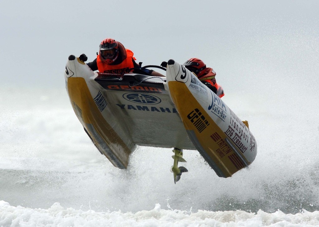 Zapcats - weight distribution is important, just like in motor bike sidecar racing © SW
