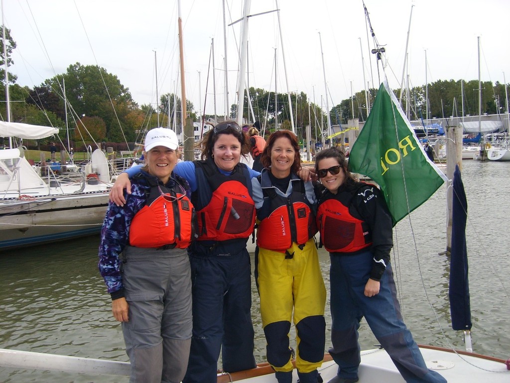 The Team consisted of: Skipper Katie Coleman Nicoll who sails J/24s and J/35s at the Port Credit Yacht Club, Amanda Karahanas Star Class Skipper from  Queen City Yacht, Gayle Gray PCYC was on the winning crew of the 2006 J/24 North Americans and foredeck  Clarity Nicoll PCYC, in her first year at Ottawa University photo copyright Katie Nicoll taken at  and featuring the  class