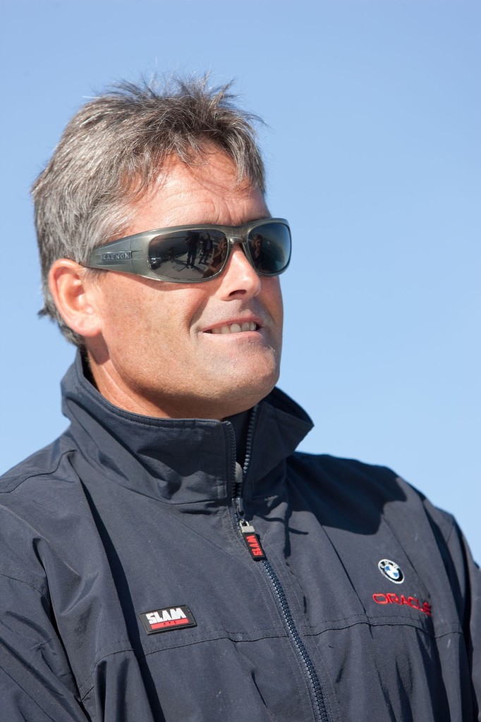 Skipper and CEO Russell Coutts © BMW Oracle Racing Photo Gilles Martin-Raget http://www.bmworacleracing.com