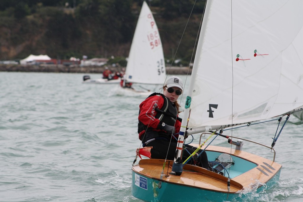 Canterbury's Charlotte Corston picked off the fleet one at a time to win race 7. - Davie Norris Boatbuilders 2010 Tanner Cup Regatta photo copyright Sutter Schumacher taken at  and featuring the  class