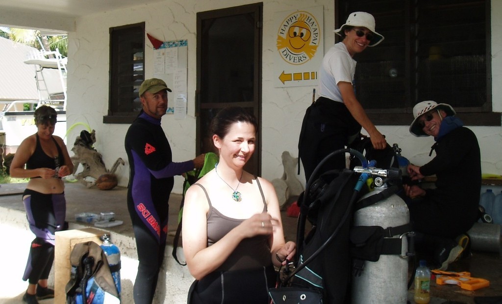 Getting kitted up. - OceansWatch photo copyright Rachel Agnew taken at  and featuring the  class