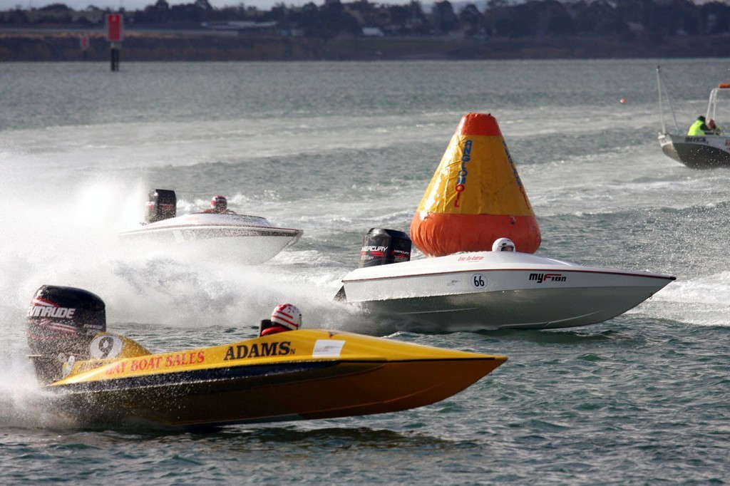 Monos in action  Australian F1 Superboat Series - Round 1 Day 2 photo copyright Greg Maunder http://www.gregmaunder.com taken at  and featuring the  class
