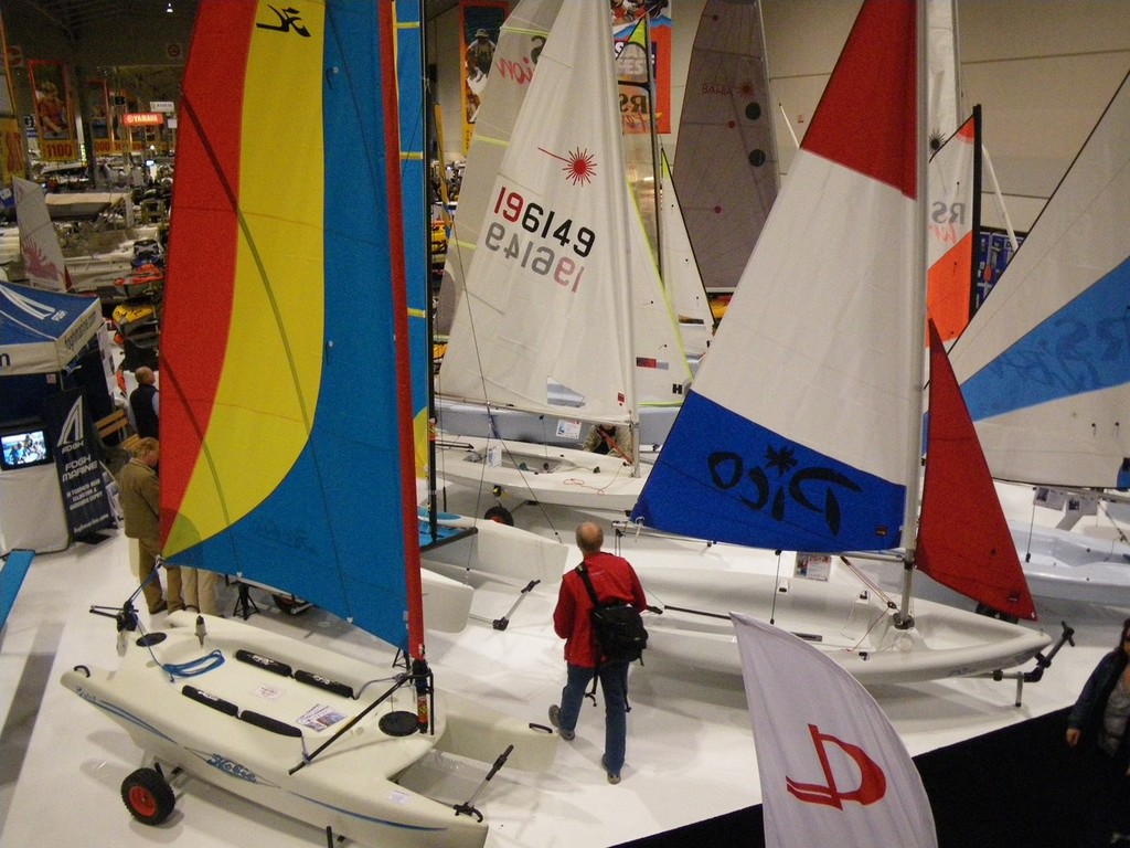 Dinghies at 2010 Toronto International Boat Show  © Guy Perrin http://sail-world.com