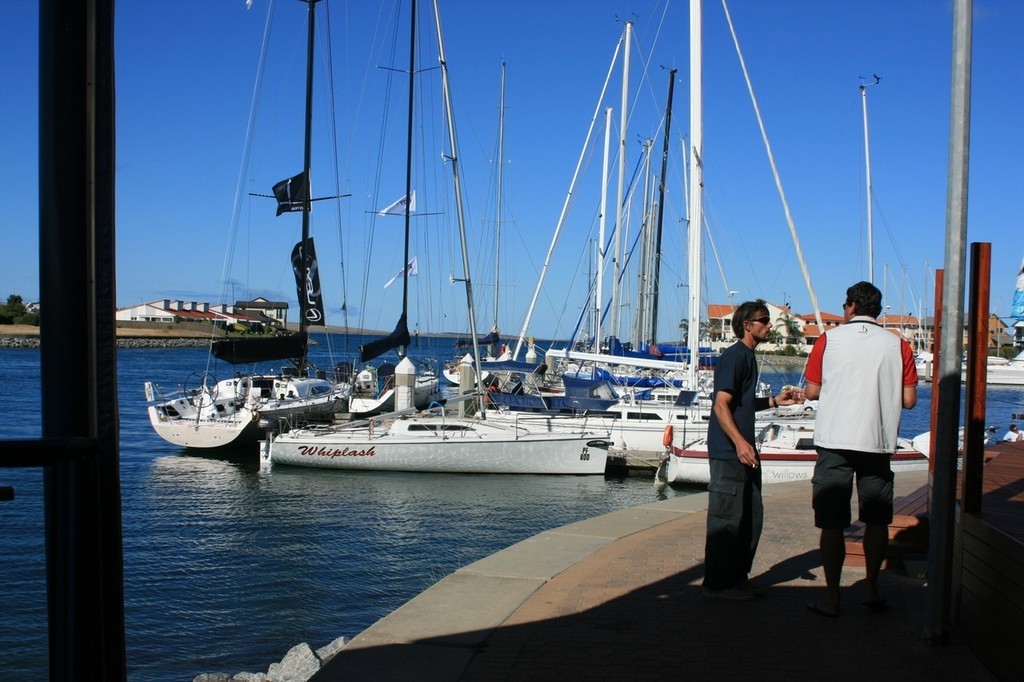 View from the Marina Hotel, Pt Lincoln - Adelaide to Pt Lincoln Blue Water Classic and Lincoln Week © Maggie Joyce - Mariner Boating Holidays http://www.marinerboating.com.au