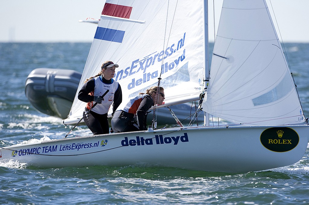 NED Lisa Westerhof and Lobke Berkhout, 470 - Rolex Miami OCR January 2010 ©  Richard Langdon http://www.oceanimages.co.uk