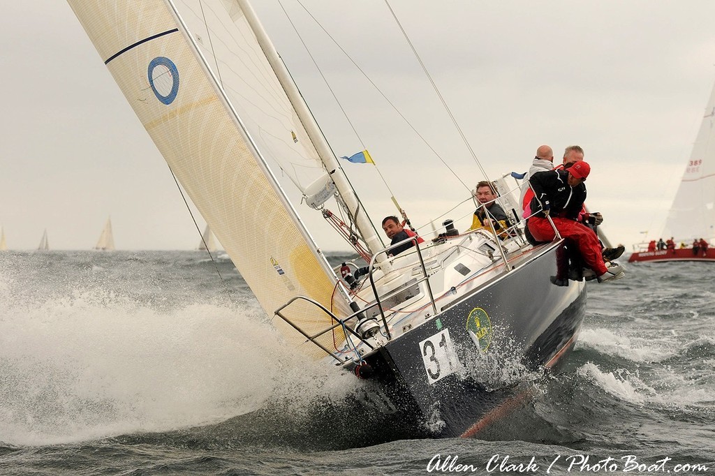 Heavy seas on the North side of Block Island - Block Island Race Week photo copyright Allen Clark http://www.photoboat.com taken at  and featuring the  class