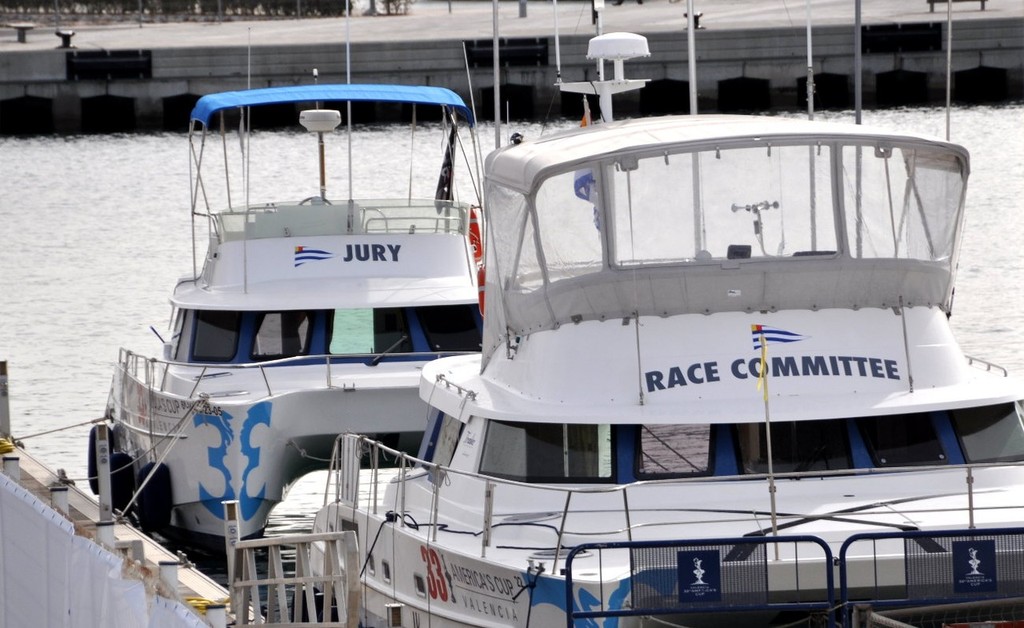 The Jury and Committee boat back in port. © Jean Philippe Jobé