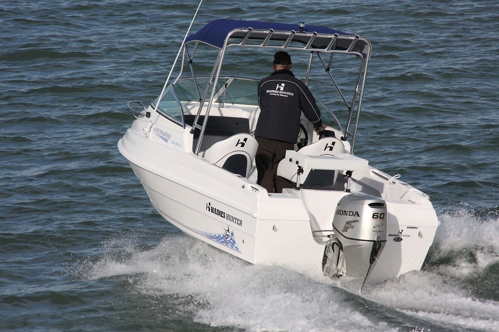 Haines Hunter Profish  © Shane Mensforth