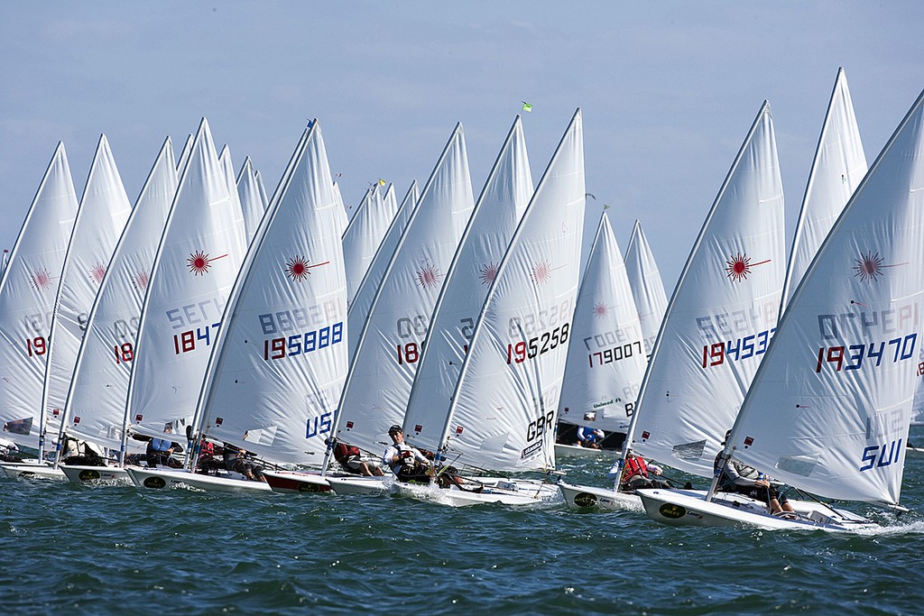 Laser fleet - Rolex Miami OCR January 2010 ©  Richard Langdon http://www.oceanimages.co.uk