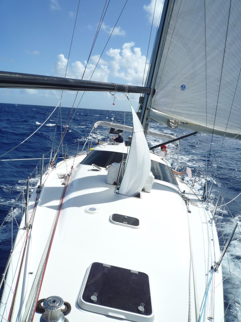 Rapparee Trade wind sailing - ARC Trans Atlantic Race photo copyright Godfrey Cray taken at  and featuring the  class