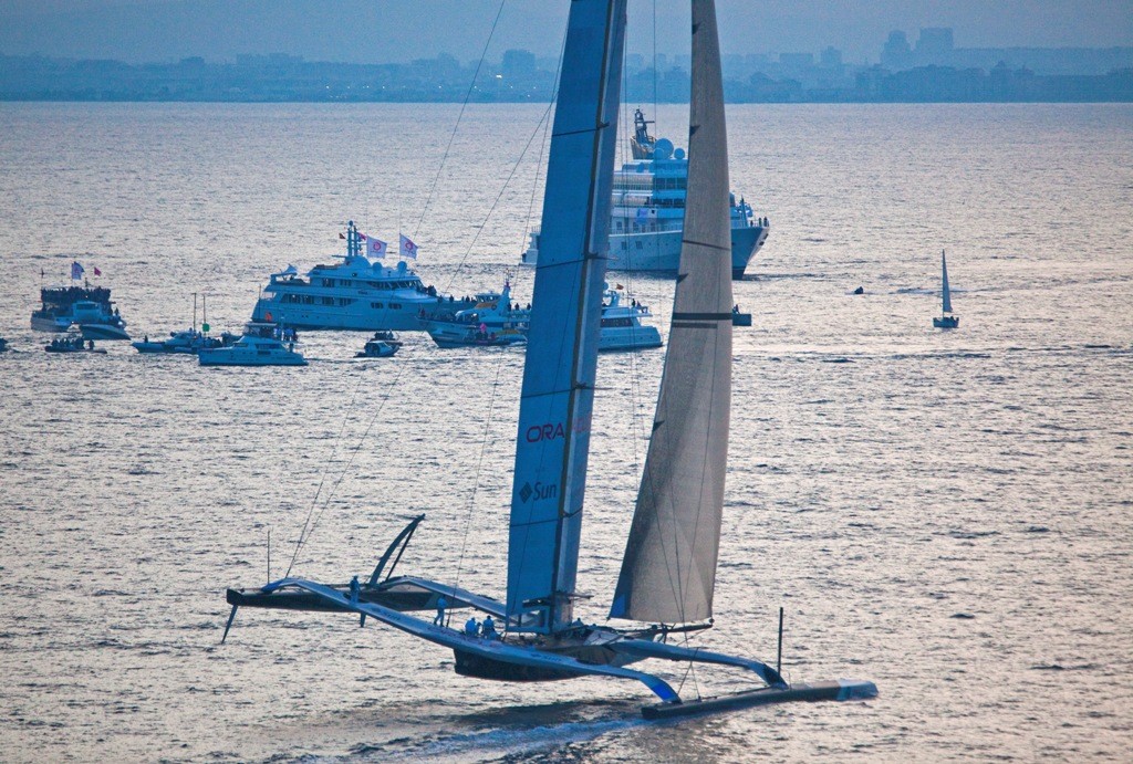 Final day, 33rd America’s Cup, Valencia © Juerg Kaufmann go4image.com http://www.go4image.com