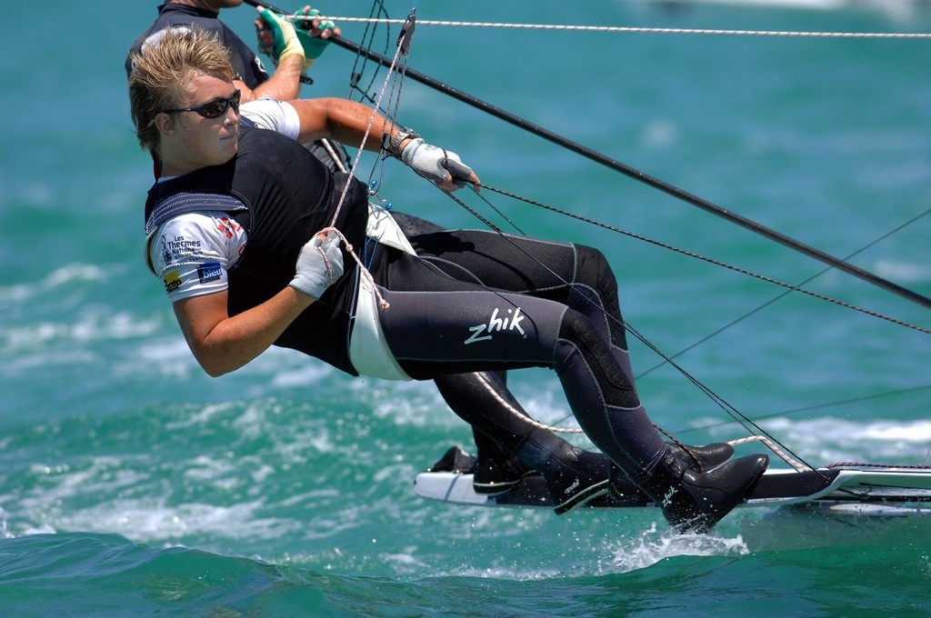 Rory GODMAN & Peter GRAHAM (NZ) <br />
Sailing - 2008 Sail Melbourne <br />
2008 49er World Championships <br />
Sorrento Yacht Club <br />
 © Jeff Crow/ Sport the Library http://www.sportlibrary.com.au