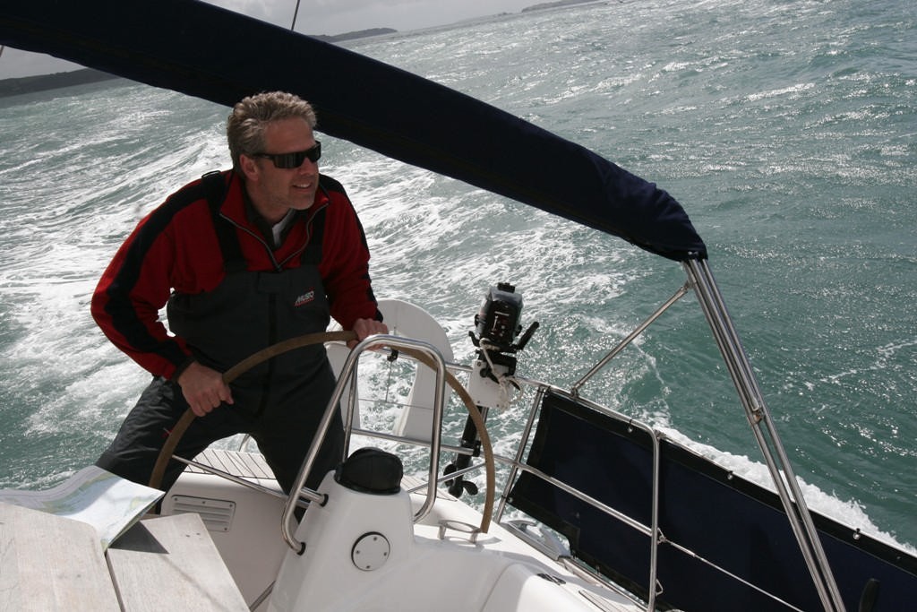 Heavy weather helming aboard El Torito photo copyright Maarten Durent taken at  and featuring the  class