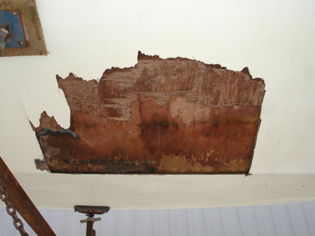 Skin panel damage on Ragtime photo copyright Chris Welsh taken at  and featuring the  class