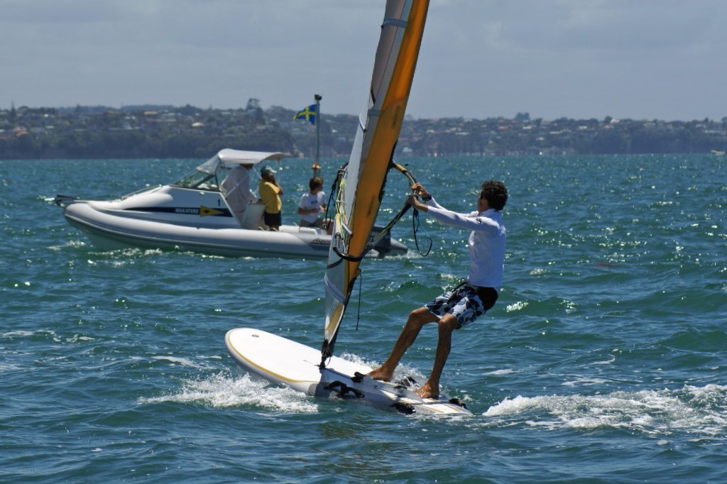 Day 1 RS:X NZ Worlds - Takapuna © Richard Gladwell www.photosport.co.nz