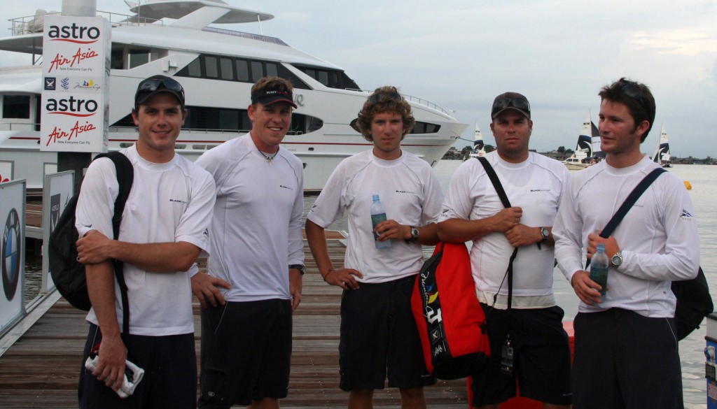 Adam Minoprio and The BlackMatch Team - 2006 Monsoon Cup photo copyright Sail-World.com /AUS http://www.sail-world.com taken at  and featuring the  class