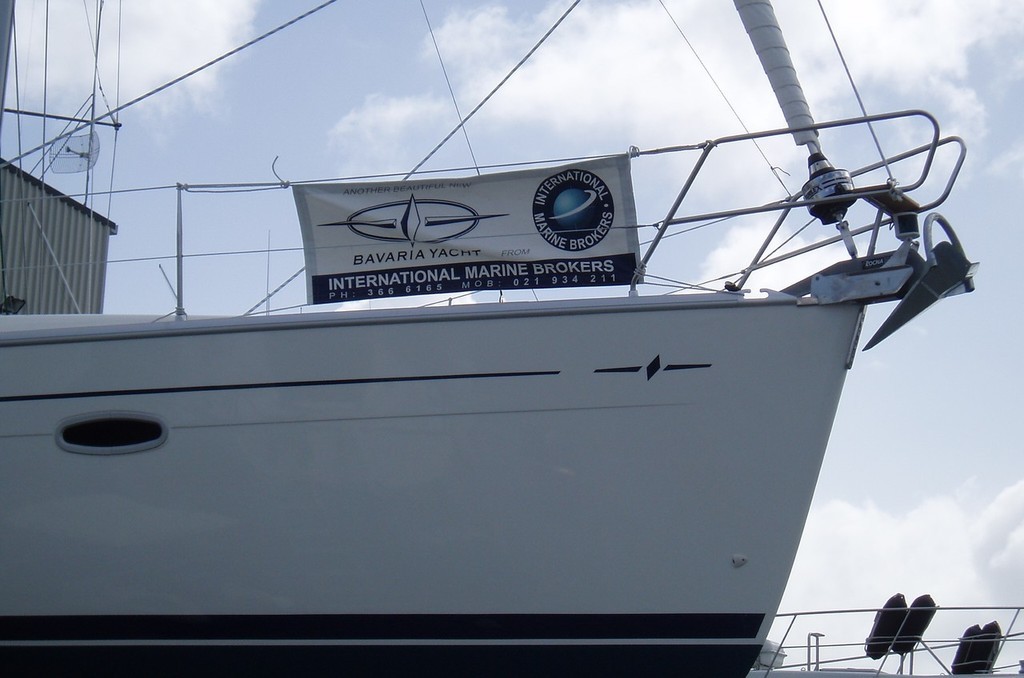 Another beautiful Bavaria from International Marine Brokers - Santorini - 16th Bavaria 42 Cruiser launched in NZ photo copyright Jane Pares - IMB taken at  and featuring the  class