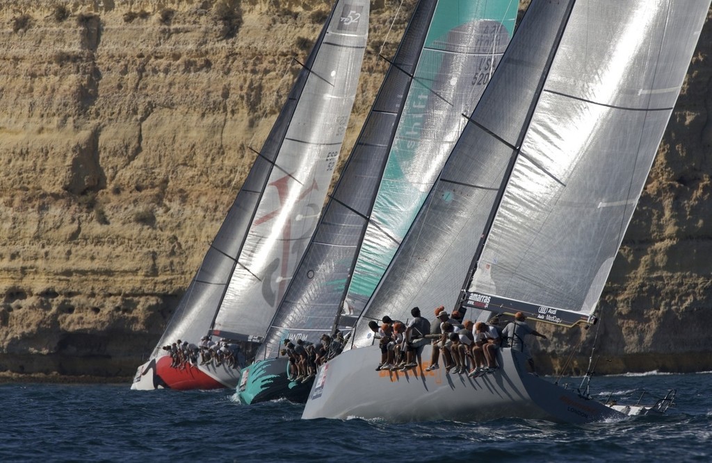 TP52 fleet in the Coastal Race of the Audi MedCup, Portugal Trophy © Richard Walch/ Audi MedCup http://www.medcup.org