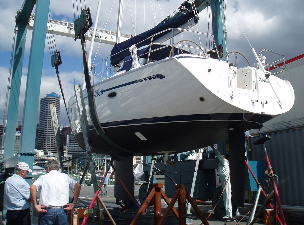 Bavaria 42 Cruiser ready for launching - International Marine Brokers photo copyright Jane Pares taken at  and featuring the  class