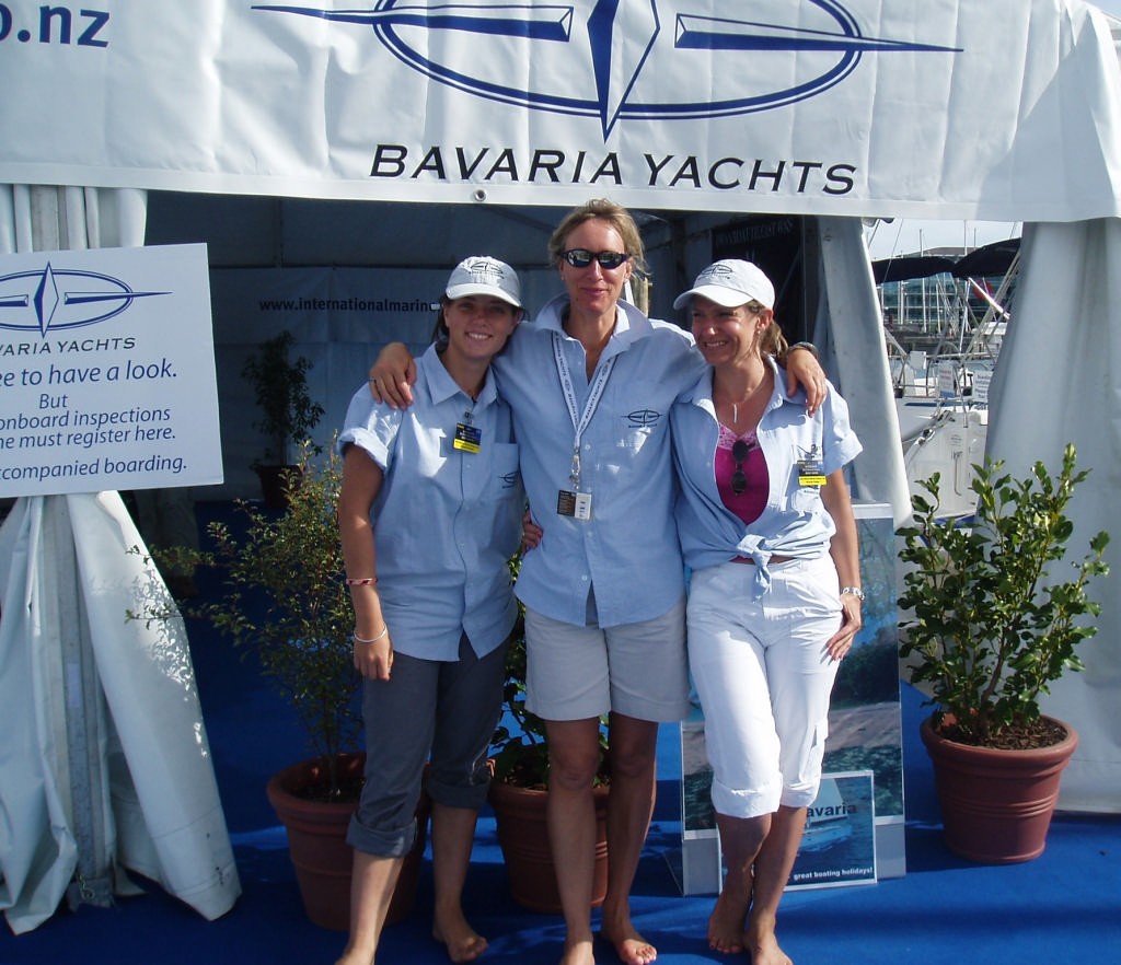Bavaria girls at 2007 Auckland International Boat Show photo copyright International Marine Brokers New Zealand www.internationalmarine.co.nz taken at  and featuring the  class