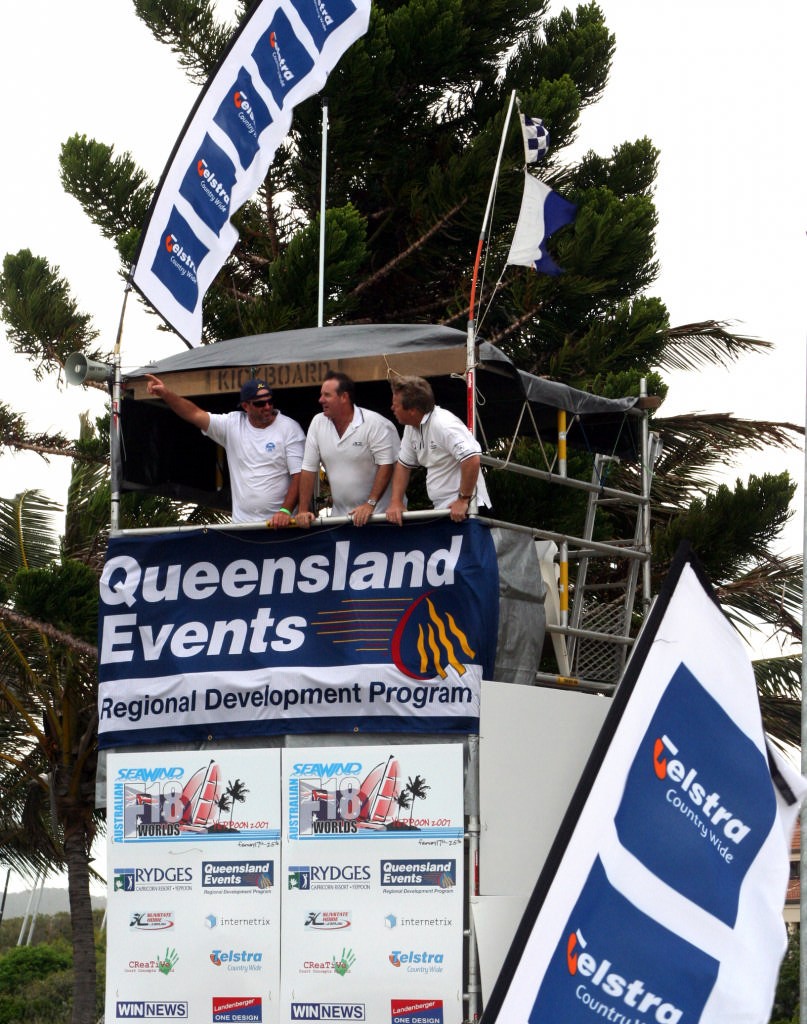 Beach tower in use photo copyright Sail-World.com /AUS http://www.sail-world.com taken at  and featuring the  class
